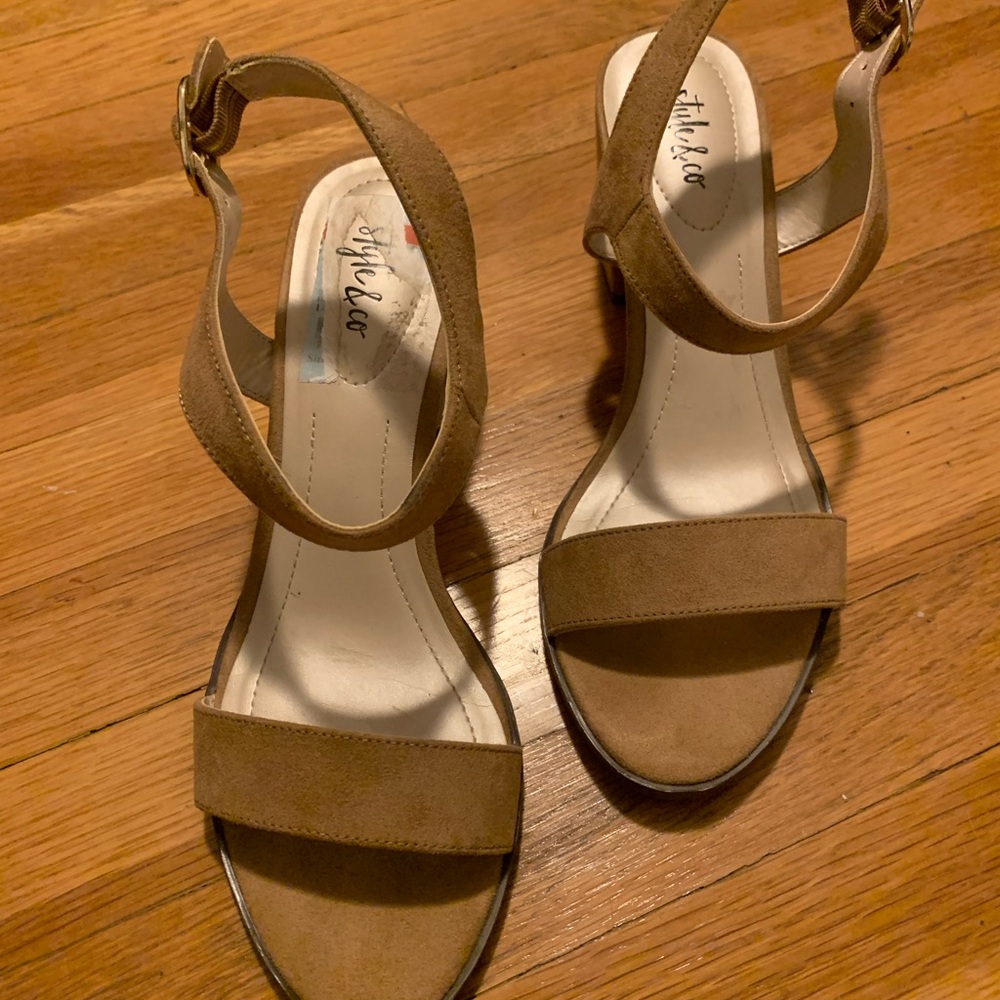 Style & Co. Brown Women's Sandals